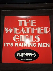 ♪12国内プロモ　THE 　WEATHER 　GIRLS 　IT'S 　RAINING 　MEN (LONG 　VERSION)　/　(LP　VERSION)　(INSTRUMENTAL)