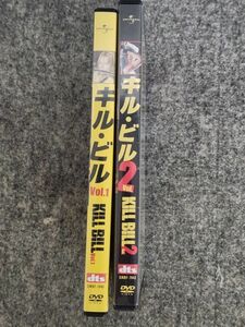 【中古】　DVD　KILL　BILL　　キル・ビル　　/　KILL　BILL２　キル・ビル２