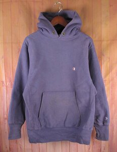 LAW8106 90s Champion Champion Rebirth we b sweat Parker USA made eyes attaching purple series MEDIUM