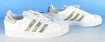 YF15651 adidas アディダス SUPERSTAR SNAKE スパースター スネーク 2002年製 672723 スニーカー US 8 1/2 /26.5cm 未使用_画像4