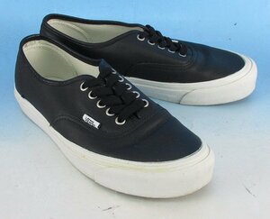 YF15612 VANS バンズ レザー オーセンティック スニーカー US9/27cm