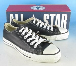 YF15752 CONVERSE コンバース 90s レザー オールスター スニーカー USA製 デッドストック 4 1/2