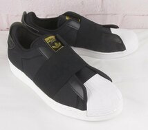 YF15629 adidas アディダス SST SLIP ON スーパースター スリッポン スニーカー H67370 US10 1/2 / 28.5cm 未使用_画像1