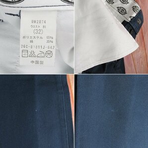 MYP18129 Dickies ディッキーズ ローライズ ワーク フレア パンツ UM2874 ダークネイビー W32の画像8