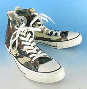 YF15738 CONVERSE コンバース オールスター Hi スニーカー 迷彩柄 US9/27.5cm 未使用