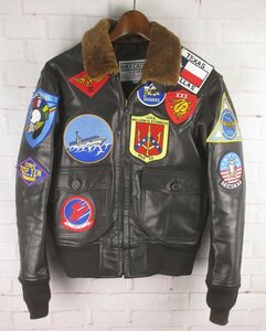 MFJ23868 MAX CADYs Max Kei tiTopgun top gun G-1 flight jacket XS/34 beautiful goods 