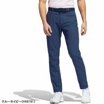 76 アディダス ゴルフ adidas GOLF WARPKNIT スリーストライプス スラックス ロングパンツ ゴルフパンツ 76cm 未使用 HA6161 ネイビー_画像1