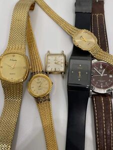 腕時計6点セットまとめて OMEGA, RADO Jubile, SEIKOなど/手巻き/クオーツQZ/ソラー式稼動品/不動品など メンズ、レディース