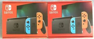 Nintendo Switch Joy-Con （L）ネオンブルー/（R）ネオンレッド 新モデル 2台