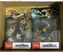 amiibo ウルフリンク ゼルダの伝説 ティアーズ オブ ザ キングダム リンク 2個セット_画像1