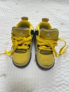 Nike TD Air Jordan 4 "Tour Yellow"ナイキ TD エアジョーダン4 "ツアーイエロー"