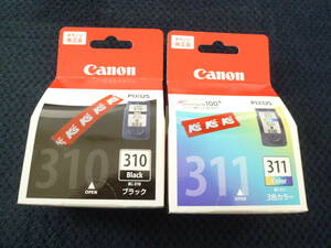 ★現状渡し★BC-310★ BC-311 ★2個セット★未使用★Canon★ キヤノン純正品★ インクカートリッジ★ 取付期限切れ