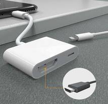 iPhone iPad HDMI 変換ケーブル lightning 変換アダプタ_画像7