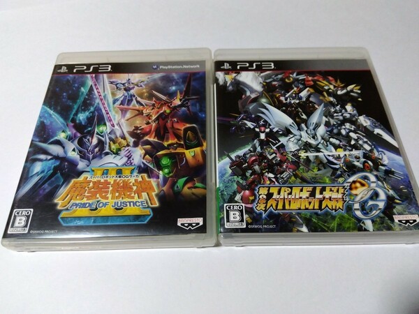 PS3 スーパーロボット大戦OG スーパーロボット大戦OGサーガ 魔装機神III PRIDE OF JUSTICE 2本セット