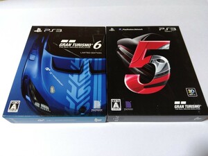 PS3 グランツーリスモ6 初回限定版 グランツーリスモ5 初回限定版 2本セット