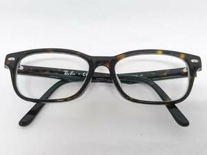 【美品】Ray-Ban レイバン RB 5345D メガネフレーム/アイウェア/眼鏡/ウェリントン型/べっ甲柄/めがね/フルリム/服飾小物/LYP79