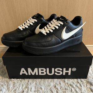 アンブッシュ×ナイキ エアフォース1 ロー ブラック　AMBUSH×NIKE AIR FORCE1 LOW BLACK 26.5