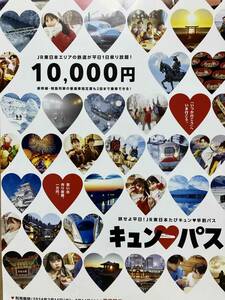  2月26日使用可能　 旅せよ平日！JR東日本たびキュン 早割パス(1枚）