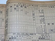 鉄道省編纂　汽車時間表　昭和14年１月号◆戦前 鉄道 時刻表 樺太 沖縄 台湾 朝鮮 満州 中国_画像9