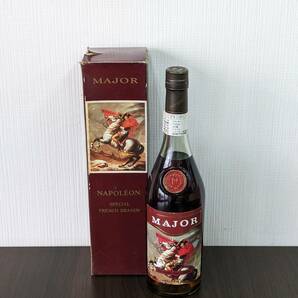 [未開封/未使用] MAJOR NAPOLEON メジャー ナポレオン 700ml 40度 ブランデー ヴィンテージ 箱付き 古酒 同梱可 225の画像1