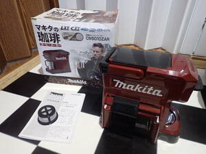 ★数回使用★美品★makita　マキタ　CM501DZAR　充電式　コーヒーメーカー　取扱説明書付き　元箱付き