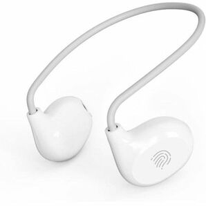 空気伝導イヤホン Bluetooth 5.3 ワイヤレスイヤホン 耳掛け式 スポーツ向け イヤホン 7時間連続使用 15g超軽量