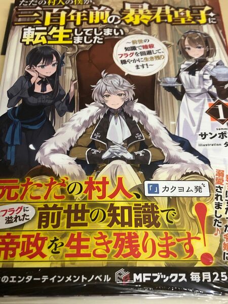 ただの村人の僕が、三百年前の暴君皇子に転生してしまいました　前世の知識で暗殺フラグを回避して、穏やかに生き残ります！　