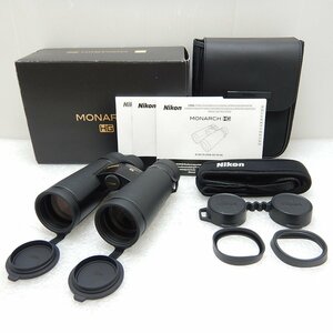 【美品】Nikon MONARCH HG 8x42 8倍 実視界8.3° ダハプリズム 全面多層膜コーティング 双眼鏡 8×42 中古 034