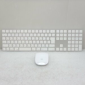 【中古】★送料無料★ Apple Magic Keyboard テンキー有日本語マジックキーボードA1843 マジックマウス2 A1657 セット 069