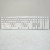 【中古】★送料無料★ Apple Magic Keyboard テンキー有日本語マジックキーボードA1843 マジックマウス2 A1657 セット 078_画像2