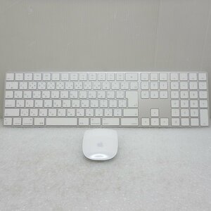 【中古】★送料無料★ Apple Magic Keyboard テンキー有日本語マジックキーボードA1843 マジックマウス2 A1657 セット 076