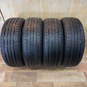 [140]DUNLOP GRANDTREK PT3 235/55R19 101V 2019年製造 ダンロップ グラントレック 中古タイヤ 4本セット