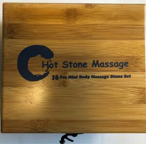 ホットストーン　hot stone massage 18 pcs mini body massage stone 