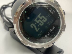 ショットナビ Shot Navi W1-FW 充電ドック付属 GPSゴルフナビ ウォッチ 腕時計