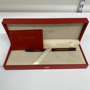 A275/【中古品】ボールペン デュポン シェーファー 筆記用具 万年筆 文房具 ゴールド WATERMAN ケース付 ペン PARIS 