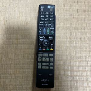 動作確認済み【SHARP】◆AQUOS◆ GA955PA BD TV テレビリモコン シャープ アクオス