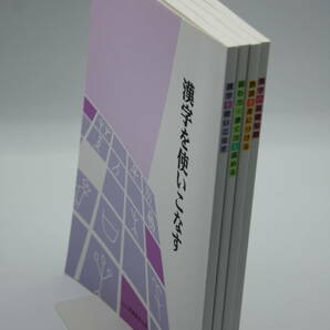 送料無料! 国語(漢字、熟語、読み書き)教材本(全4冊)新品未使用 (検索:学問/産業能率大学/中学生/高校生/公文教育研究会/受験勉強塾)