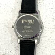 【美品/60】SEIKO セイコー スパイファミリーコラボウォッチ 牛革 腕時計 2000個限定品_画像5