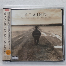 ＜新品同様＞　ステインド　STAIND　/　ザ・イリュージョン・オヴ・プログレス　　帯付　　国内正規セル版_画像1