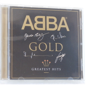 ＜美品＞　ABBA　　アバ　/　　GOLD　　（GREATEST HITS）　　（Signature Edition　プラケースの表面にサインあるタイプ)　　輸入盤