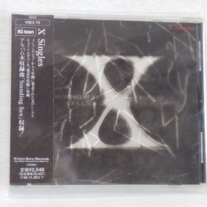 ＜新品同様＞　X　/ 　Singles　シングルズ　　帯付　　国内正規セル版　　（X-JAPAN)