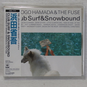 浜田省吾 　/ 　CLUB SURF　 ＆　SNOWBOUND　　帯付　　国内正規セル版