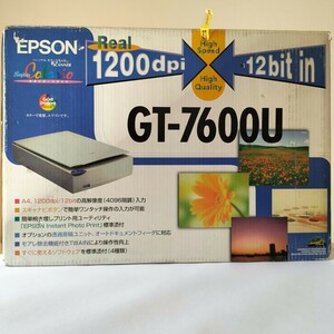 エプソンパーソナルカラー スキャナー　GT-7600U EPSON カラリオスキャナー