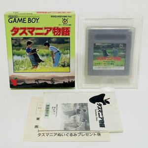 ゲームボーイ タスマニア物語 箱説付き 痛みあり ポニーキャニオン Nintendo GameBoy Tasmania Story CIB Tested Pony Canyon GB