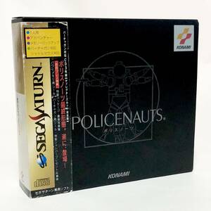セガサターン 初回限定版 ポリスノーツ ディレクターズカット完全版 痛みあり コナミ Sega Saturn Policenauts Limited Edition CIB Konami