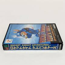 セガ メガドライブ ロケットナイトアドベンチャーズ 箱説付き 痛みありコナミ Sega Mega Drive Rocket Knight Adventures CIB Konami_画像4