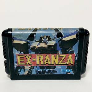 セガ メガドライブ エクスランザー 箱説付き 痛みあり 動作確認済み レトロゲーム Sega Mega Drive EX-RANZA / Ranger X CIB Testedの画像6