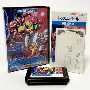 セガ メガドライブ レッスルボール 箱説付き ナムコ ナムコット レトロゲーム Sega Mega Drive Wrestleball / Powerball CIB Tested Namco