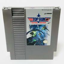 北米版 ファミコン NES Top Gun The Second Mission / トップガン セカンドミッション 箱説付き 痛みあり 動作確認済み Konami コナミ_画像7