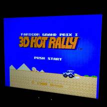 ファミコン ディスクシステム 3Dホットラリー 箱説付き 痛みあり 任天堂 Nintendo Famicom Disk System 3D Hot Rally CIB Tested_画像10